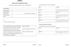Form B Strata Topic 8 Training – Stratafin Training Portal